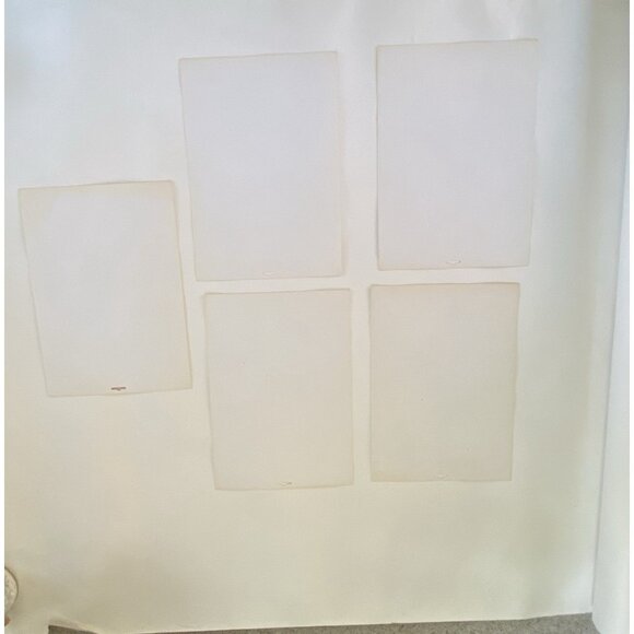 Vtg Fall Halloween Vinyl Window Clings Lot 5 Pumpkin Witch Cat Ghost Decor - Picture 5 of 16